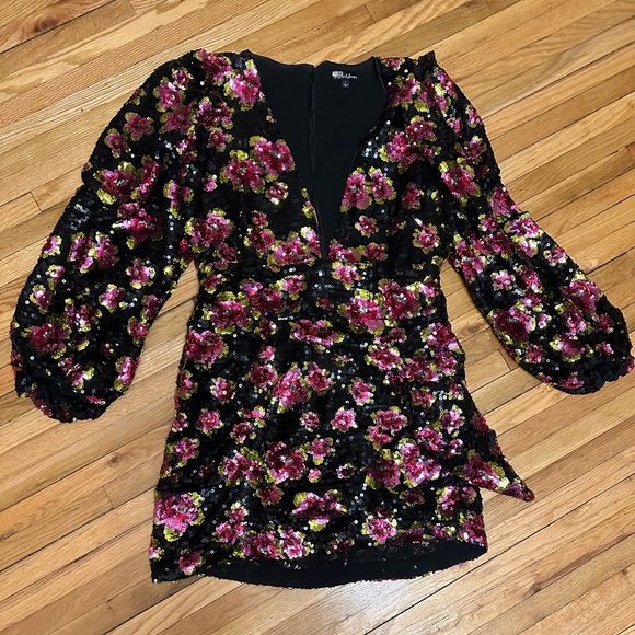 For Love and Lemons Morrison Mini Sequined Dress - Picture 4 of 7